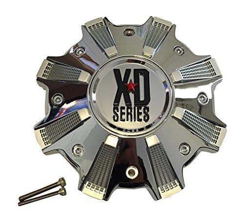 KMC XD Series Trap 823 M-989CH LG1409-26 CAP M-989-UP Chrome Wheel Center Cap - The Center Cap Store