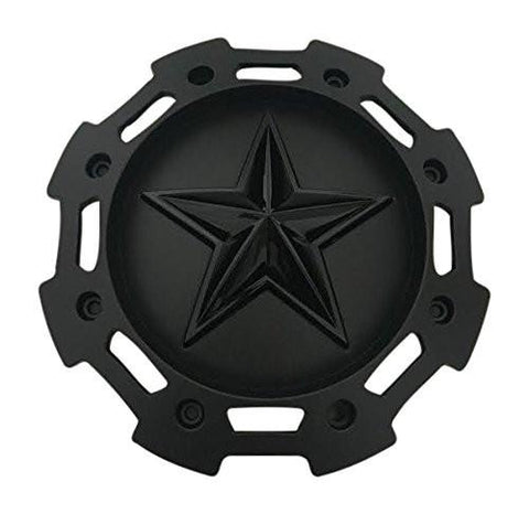 KMC XD Series XS-RSCAP-SB Satin Black Wheel Center Cap - The Center Cap Store
