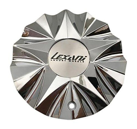 Lexani Wheels Ice CAP C-018-3 MIDTEC Chrome Wheel Center Cap 20 Inch - The Center Cap Store