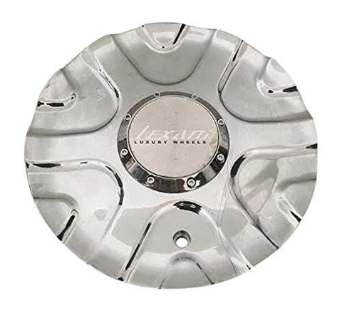 Lexani Wheels JOHNSON-8H MS-CAP-L139 Chrome Wheel Center Cap - The Center Cap Store