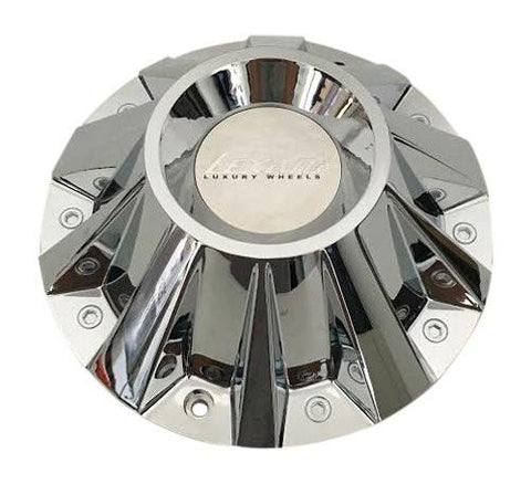 Lexani Wheels MS-CAP-L164 VERTEC Chrome Wheel Center Cap - The Center Cap Store