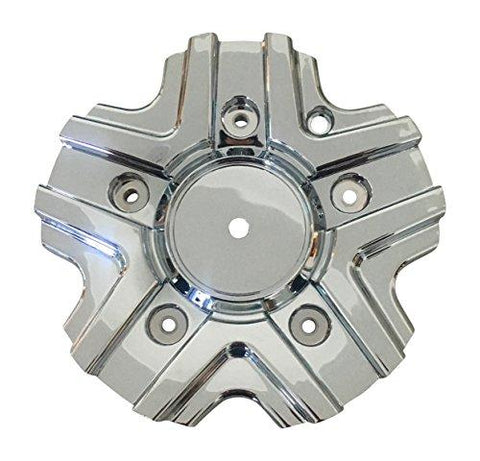 Lexani Wheels PD-CAPSX-CC2-01 NO Logo Chrome Wheel Center Cap - The Center Cap Store