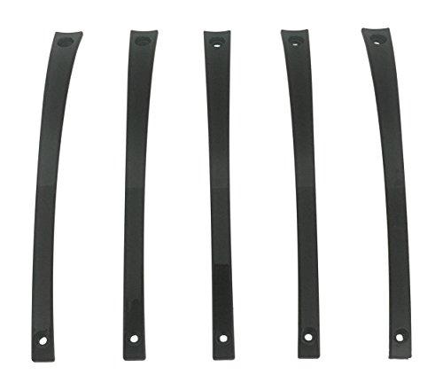Lexani Wheels PD-CV-CC2-02-22 Black Wheel Inserts Set of 5 22 Inch - The Center Cap Store