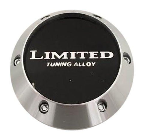 Limited Tuning Alloy L-500A Chrome and Black Center Cap - The Center Cap Store