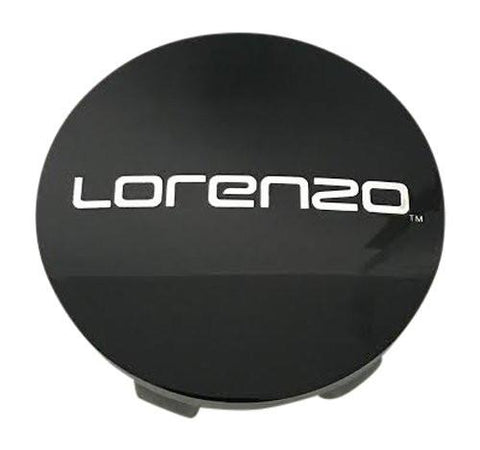 Lorenzo Wheels TPVIM93CAP SC-188 S1105-06-51 Black Wheel Center Cap - The Center Cap Store