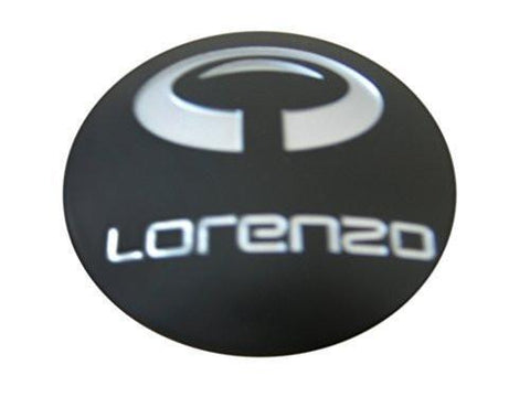Lorenzo WL032 Matte Flat Black Wheel Rim Snap In Center Cap WL032K65 WL032 - The Center Cap Store