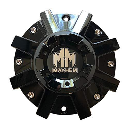 Mayhem Wheels 8105 Combat C108105B Gloss Black Center Cap - The Center Cap Store