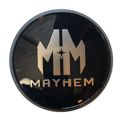 Mayhem Wheels 8109 Crossfire C108109B02 C147805 Gloss Black Center Cap - The Center Cap Store