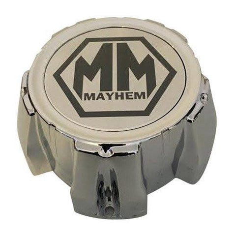 Mayhem Wheels C1018303C MCD8237YA03AH C612103C Chrome Wheel Center Cap Chrome Logo - The Center Cap Store
