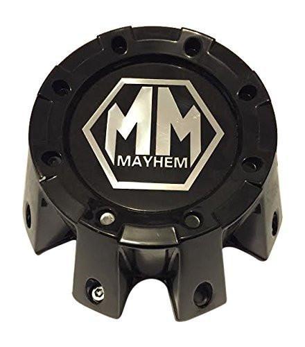 Mayhem Wheels C1080001B-R 813220825F-2 Black Wheel Center Cap - The Center Cap Store