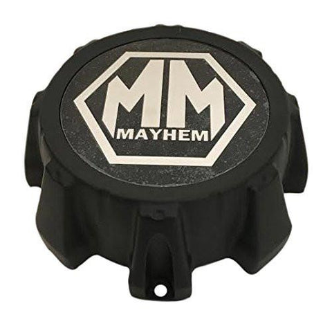 Mayhem Wheels C10802005BMB1 Matte Black Center Cap - The Center Cap Store