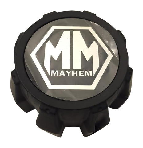 Mayhem Wheels C1080204B C1080204C Black Wheel Center Cap - The Center Cap Store