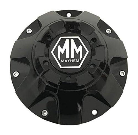 Mayhem Wheels C108060B-L C709505B Gloss Black Center Cap - The Center Cap Store