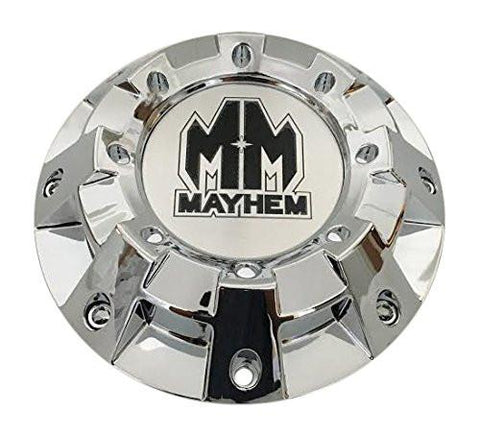 Mayhem Wheels C108100C 81492090F-2 81492090F-1 Chrome Wheel Center Cap - The Center Cap Store