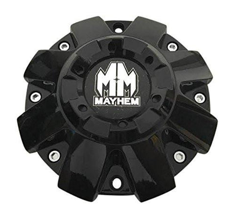 Mayhem Wheels C108103B-CAP Black Wheel Center Cap - The Center Cap Store