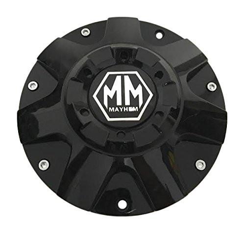 Mayhem Wheels C709501B C108060B 71312090F-12 Black Wheel Center Cap - The Center Cap Store