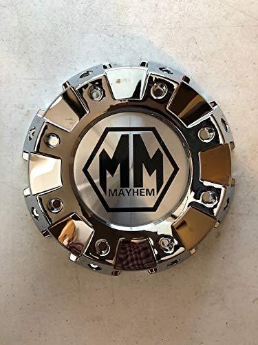 Mayhem Wheels Monstir 8101 Dually C108101C02-F 813120825F-1 Chrome Wheel Center Cap - The Center Cap Store