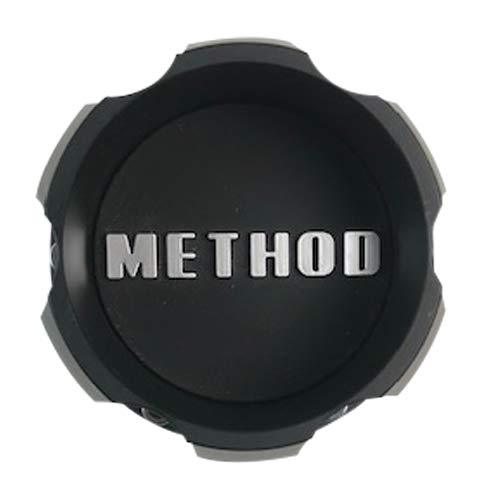 Method Wheels 1717B114-S1 T076B114-S2 Matte Black Center Cap - The Center Cap Store