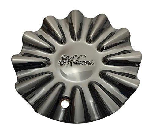 Milanni 450 Baron Hyper Black Metal Wheel Rim Center Cap 450-CAP LG0910-06 - The Center Cap Store