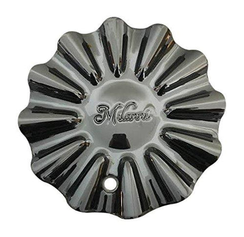 Milanni 450 Black Chrome Wheel Center Cap - The Center Cap Store