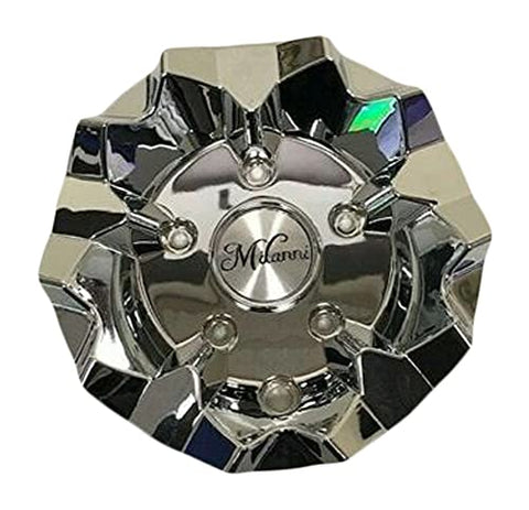 Milanni Chrome Wheel Center Cap C-459-CAP C459GB-CAP JT091338 - The Center Cap Store