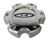 Moto Metal 845L145C0 845L145 S609-32 6x5.5 +18 Offset Chrome Center Cap - The Center Cap Store