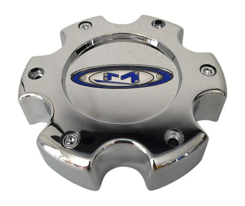 Moto Metal 845L145C0 845L145 S609-32 6x5.5 +18 Offset Chrome Center Cap - The Center Cap Store