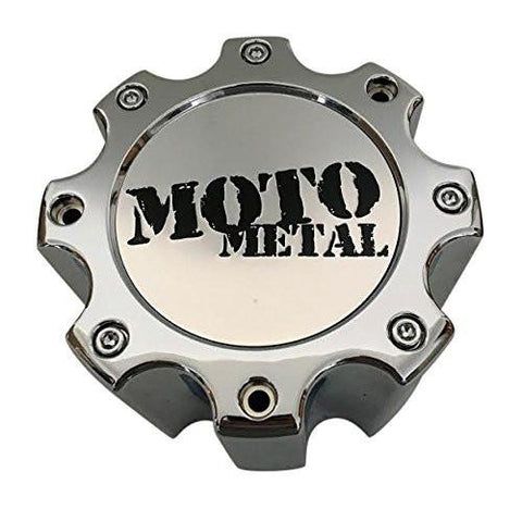Moto Metal Wheels 400L170 400L170MM Rear Dually 8x6.5 Chrome Wheel Center Cap - The Center Cap Store