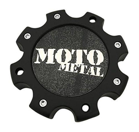 Moto Metal Wheels 845L170S2 Matte Black Wheel Center Cap - The Center Cap Store