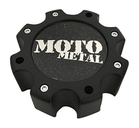Moto Metal Wheels 845L172 LG0810-26 845L172S2 Matte Black Center Cap - The Center Cap Store