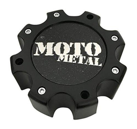 Moto Metal Wheels 845L172 LG0810-26 845L172S23 Satin Black Center Cap - The Center Cap Store