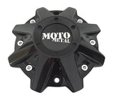 Moto Metal Wheels MO479L214GBO MO 497L214 Gloss Black Center Cap - The Center Cap Store