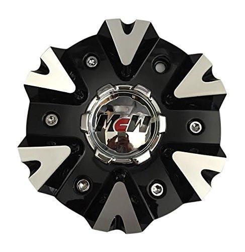 MPW Wheels 208 C10MP20801B MCD8271YL01 Black and Machined Center Cap - The Center Cap Store
