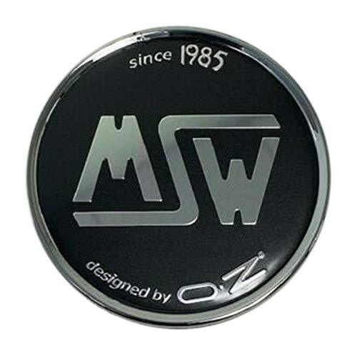 MSW by OZ C-PCF-82 Custom Wheel Black Center Cap - The Center Cap Store