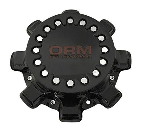 ORM Offroad Mafia 81121810F-2 Black Wheel Center Cap - The Center Cap Store