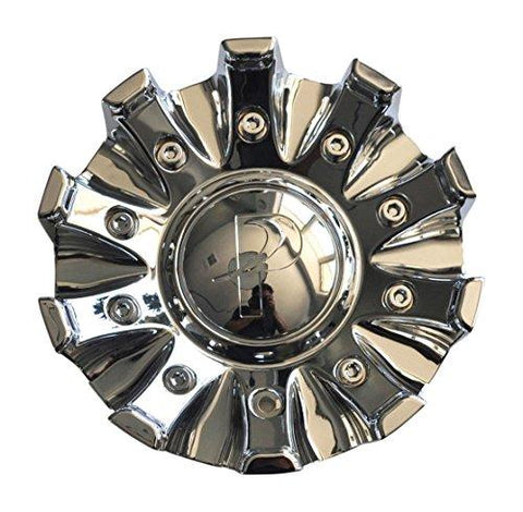 Phino Wheels PW48 CSPW48-1P Chrome Wheel Center Cap Snap In Included - The Center Cap Store