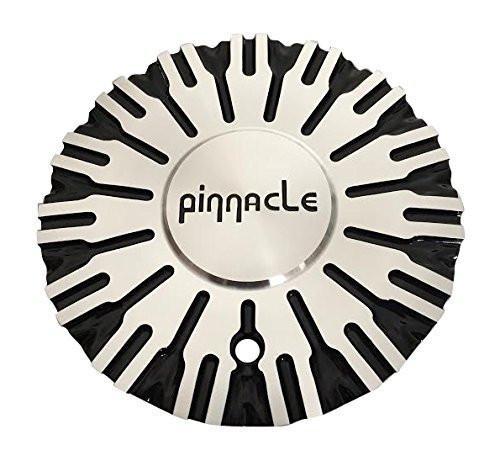 Pinnacle P50 Swag 120S190-M (AL) Black and Machined Wheel Center Cap - The Center Cap Store