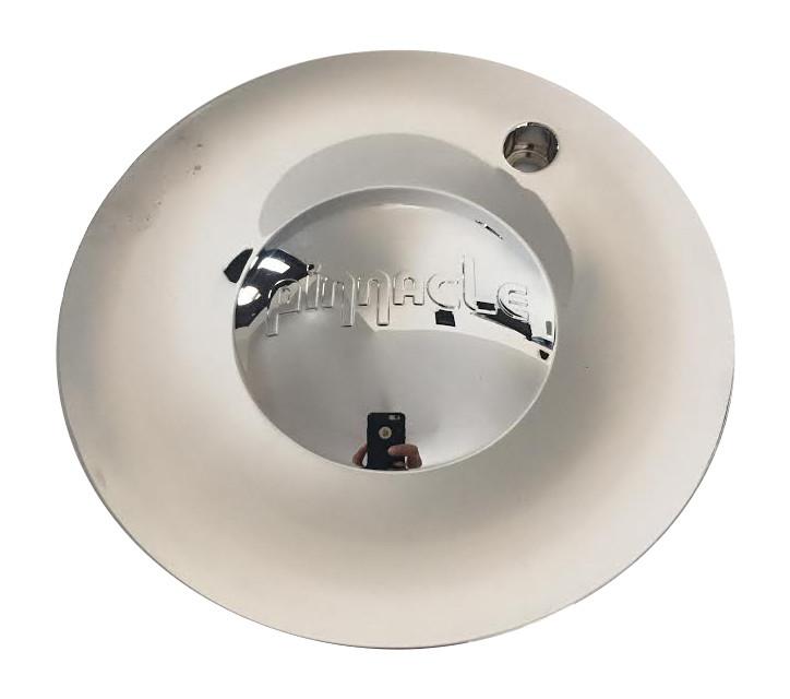 Pinnacle Shield 530 W-530-1 Chrome Wheel Center Cap - The Center Cap Store