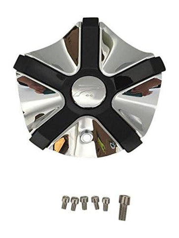 Platinum Widow 89-9212C 56742080F-1 Chrome Wheel Center Cap - The Center Cap Store