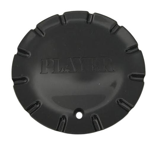 Player Wheels C904-1 Black Wheel Center Cap - The Center Cap Store