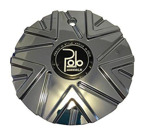 Polo Wheels PL1-1A Chrome Wheel Center Cap - The Center Cap Store