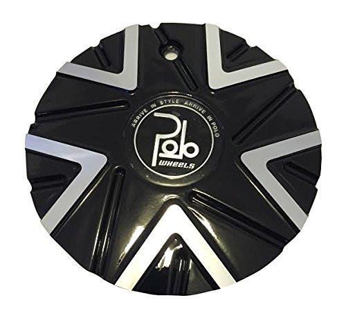 Polo Wheels PL1-2 Black Wheel Center Cap - The Center Cap Store