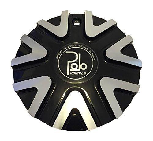 Polo Wheels T981-2285-AL Black Wheel Center Cap - The Center Cap Store
