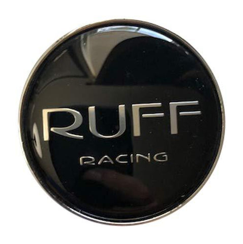 Ruff Racing R358 C84101 RR358CN Black Center Cap - The Center Cap Store
