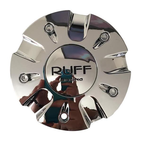 Ruff Racing Wheels C5080-2/R933 C5080-2 R933 Chrome Wheel Center Cap - The Center Cap Store