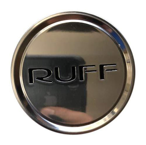 RUFF Racing Wheels R1 R2 S215K68 (C) RR1R2CB Chrome Center Cap - The Center Cap Store