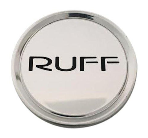 RUFF Racing Wheels S215K68 (C) Chrome Wheel Center Cap - The Center Cap Store