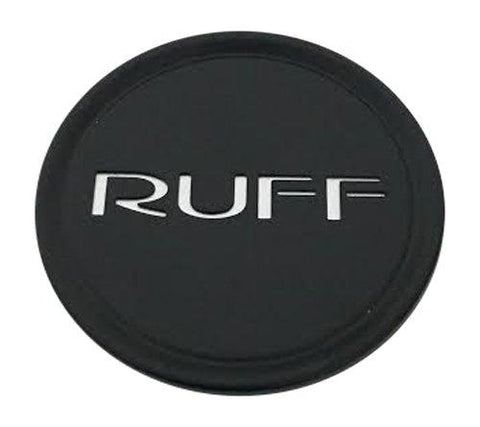 RUFF Racing Wheels S215K68 (MB) Black Wheel Center Cap - The Center Cap Store