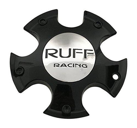 Ruff Racing Wheels TL5001-2295-CAP Black Wheel Center Cap - The Center Cap Store