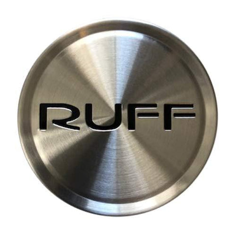 Ruff Wheels C710301LS-B C710301CAP RR960NEWSB Silver Center Cap - The Center Cap Store
